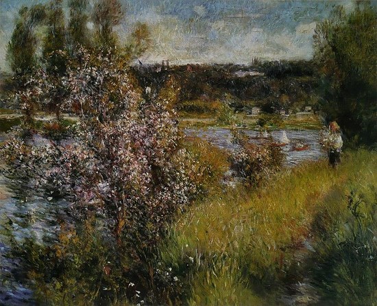La Seine à Chatou - Auguste Renoir