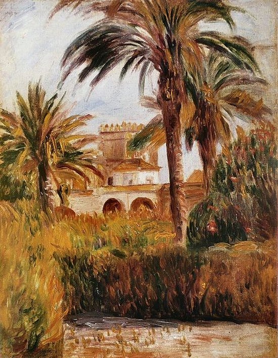 Le Jardin d'essai à Alger - Auguste Renoir