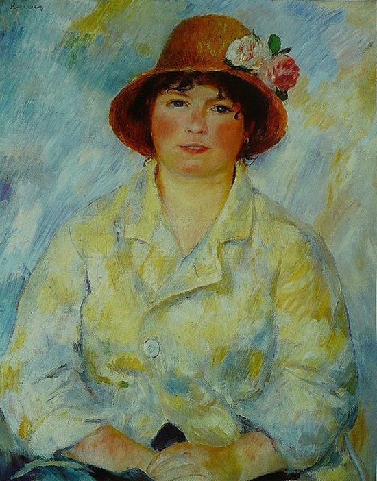 Aline Charigot (Madame Renoir) - Auguste Renoir