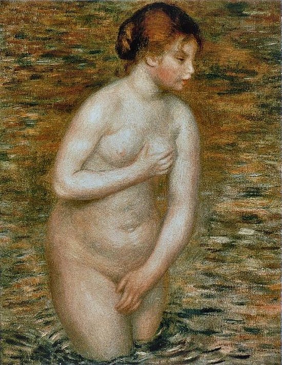 Nu dans l'eau - Auguste Renoir