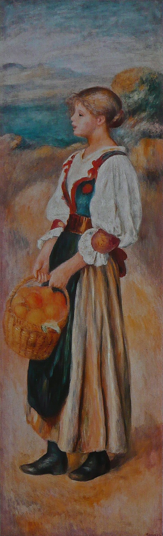 La Marchande d'oranges - Auguste Renoir