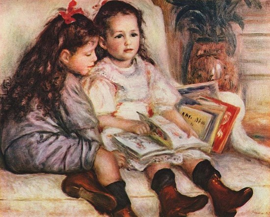 Portrait d'enfants (Les Enfants de Martial Caillebotte) - Auguste Renoir