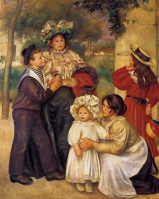 La Famille de l'artiste - Auguste Renoir