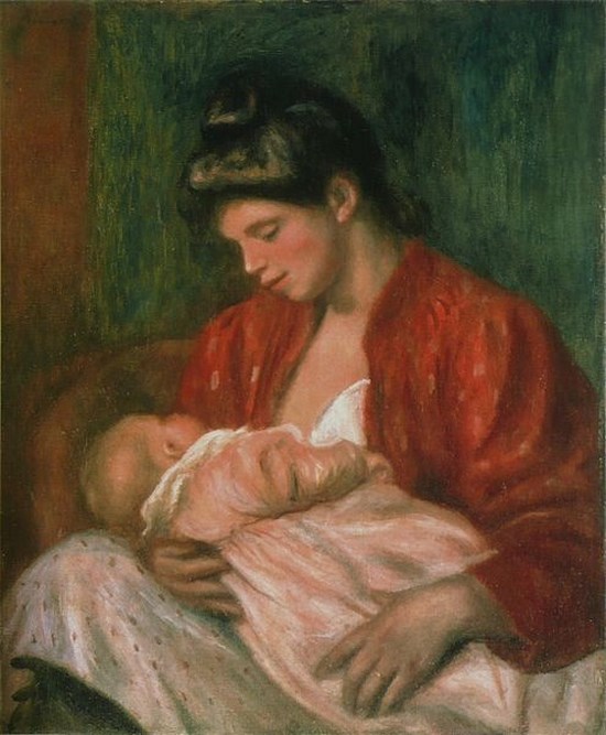 La Jeune Mère - Auguste Renoir