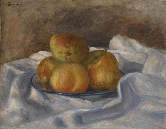 Pommes et poires - Auguste Renoir