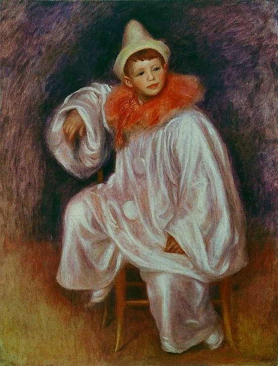 Pierrot blanc - Auguste Renoir