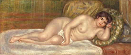 Femme nue couchée - Auguste Renoir