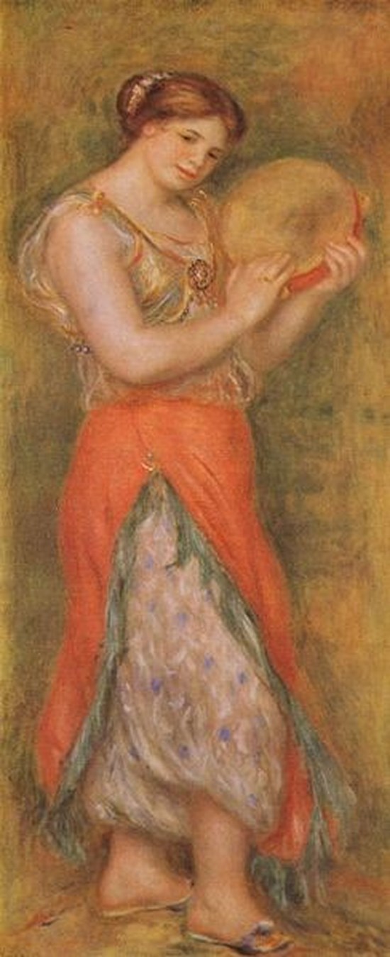 Danseuse au tambourin - Auguste Renoir