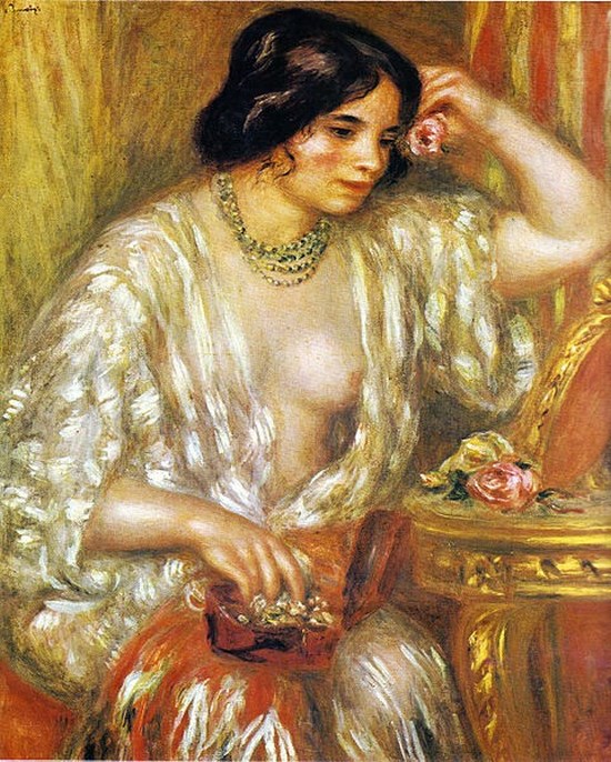 Gabrielle aux bijoux - Auguste Renoir