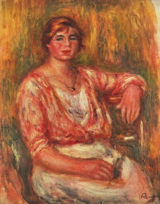 La Boulangère (La Laitière) - Auguste Renoir