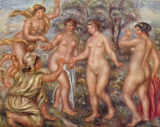 Le Jugement de Pâris - Auguste Renoir