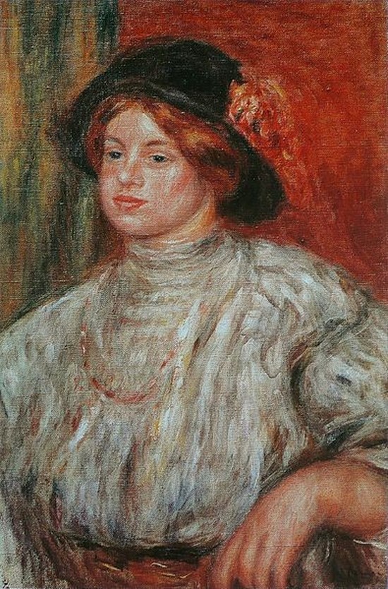 Gabrielle au chapeau - Auguste Renoir