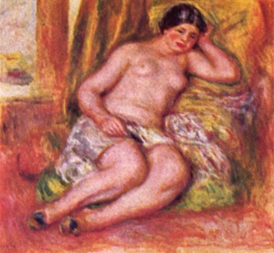 Odalisque dormant - Auguste Renoir