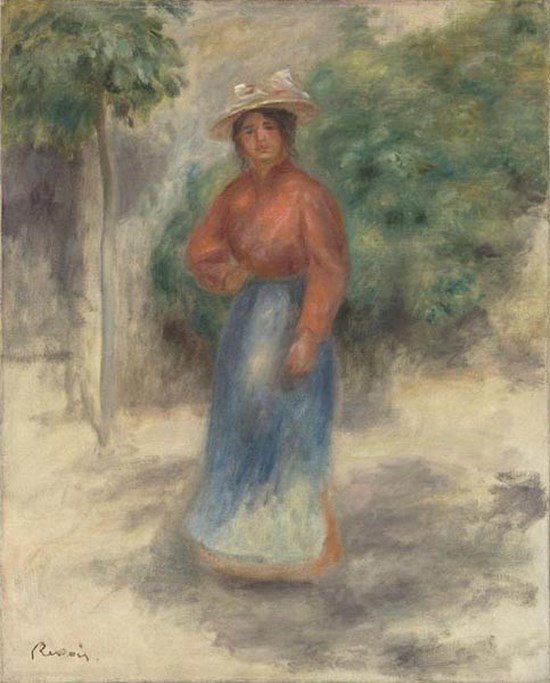 Gabrielle au jardin - Auguste Renoir