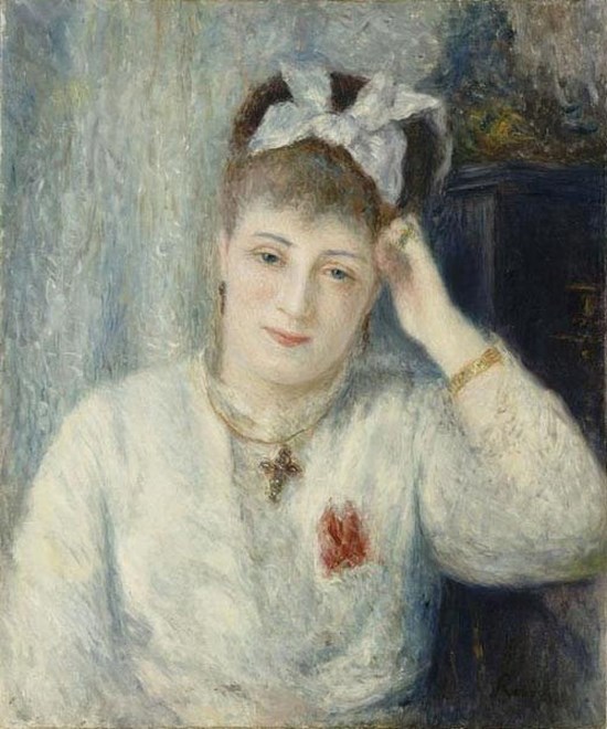 Portrait de femme - Auguste Renoir