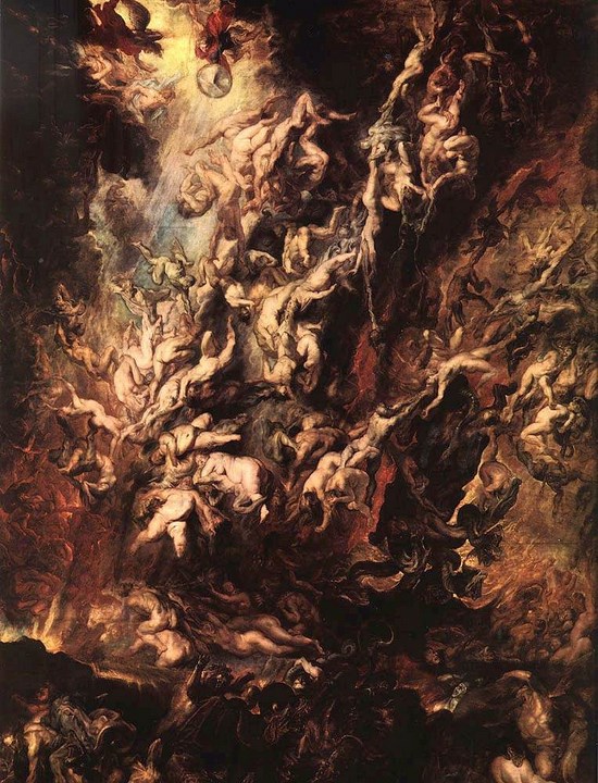 La chute des anges rebelles - Pierre Paul Rubens