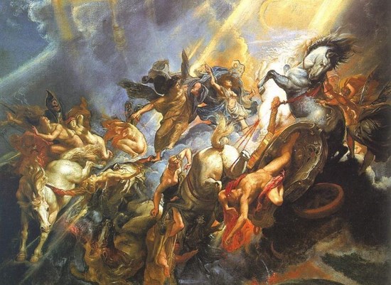 La chute de Phaeton - Pierre Paul Rubens