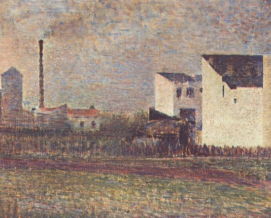 La banlieue - Georges Seurat