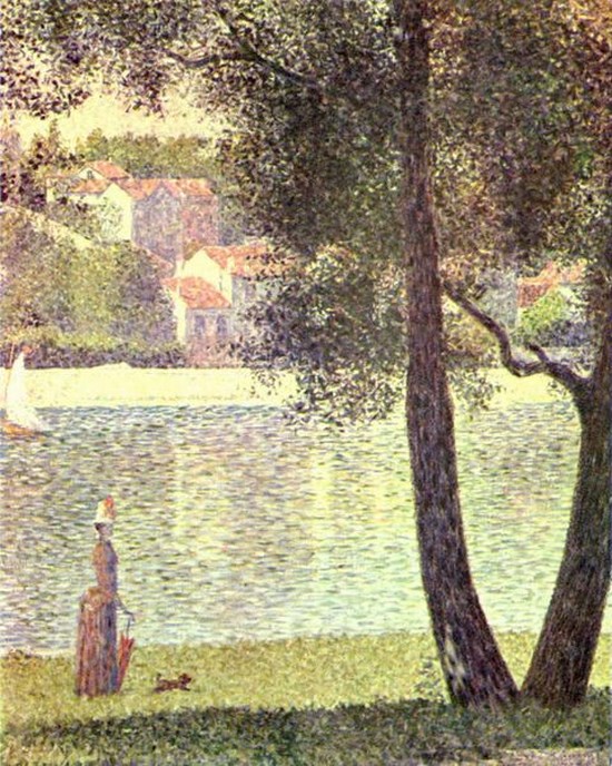 La Seine à Courbevoie - Georges Seurat