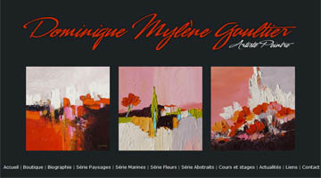 Artiste Peintre Dominique Mylène Gaultier