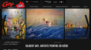 Artiste Peintre Gilbert Goy