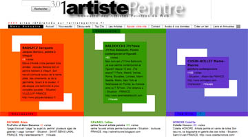 Site Web 1 artiste peintre