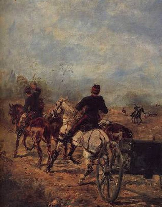 Batterie d'artillerie, le Bosc - Toulouse-Lautrec
