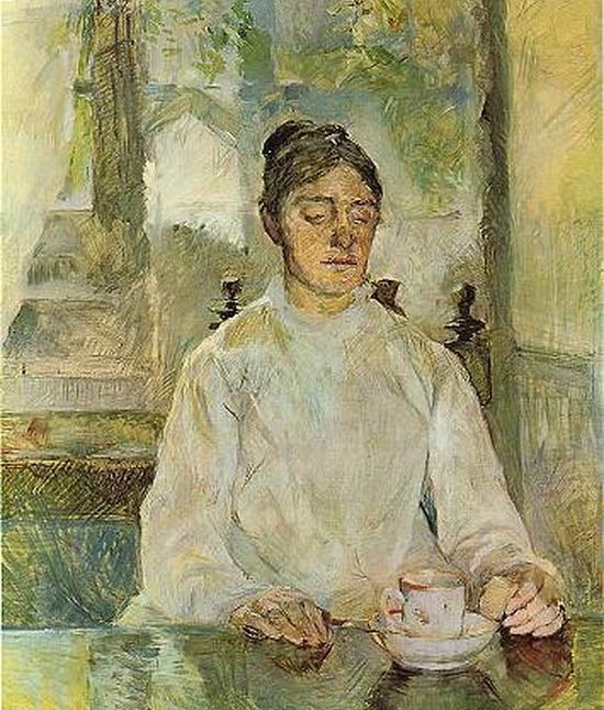Madame la Comtesse Adèle de Toulouse-Lautrec - Toulouse-Lautrec