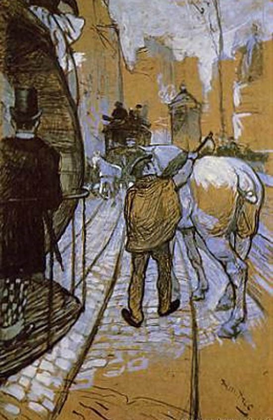 Le Côtier de la Compagnie des omnibus - Toulouse-Lautrec