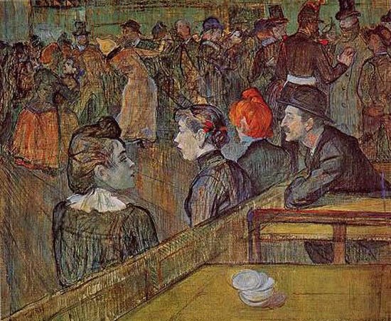 Au bal du Moulin de la Galette - Toulouse-Lautrec