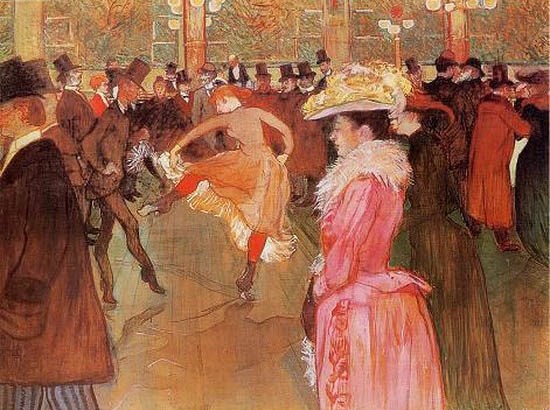 Moulin-Rouge (Dressage des nouvelles par Valentin le Désossé) - Toulouse-Lautrec