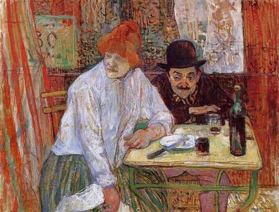 A la Mie - Toulouse-Lautrec