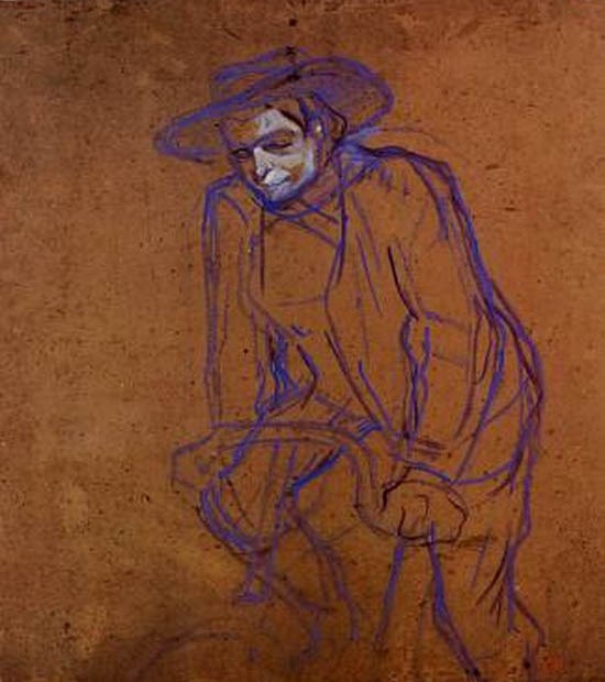 Aristide Bruand à bicyclette - Toulouse-Lautrec