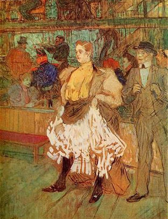 Au Moulin-Rouge 1 - Toulouse-Lautrec