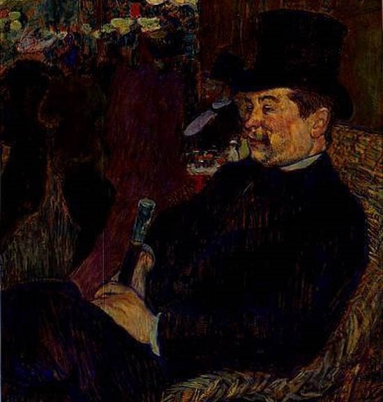 Monsieur Delaporte au Jardin de Paris - Toulouse-Lautrec