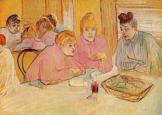 Ces Dames au réfectoire - Toulouse-Lautrec