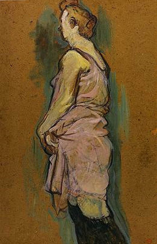Femme de maison - Toulouse-Lautrec