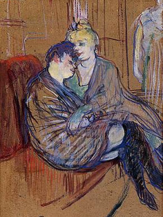 Les Deux Amies - Toulouse-Lautrec