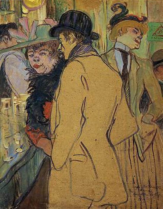 Alfred la Guigne - Toulouse-Lautrec
