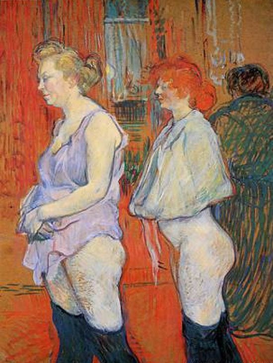 Rue des Moulins : la visite médicale - Toulouse-Lautrec