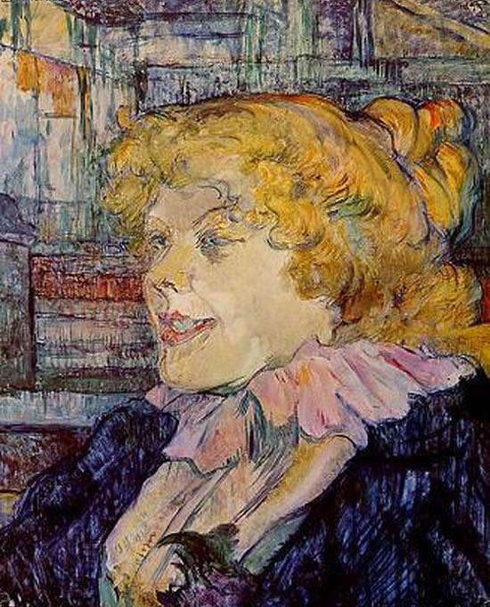 L'Anglaise du Star du Havre (Miss Dolly) - Toulouse-Lautrec