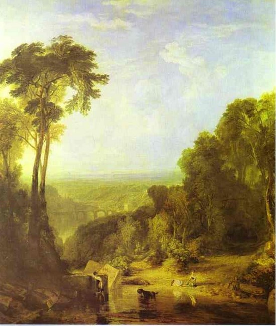 La traversée du ruisseau - William Turner