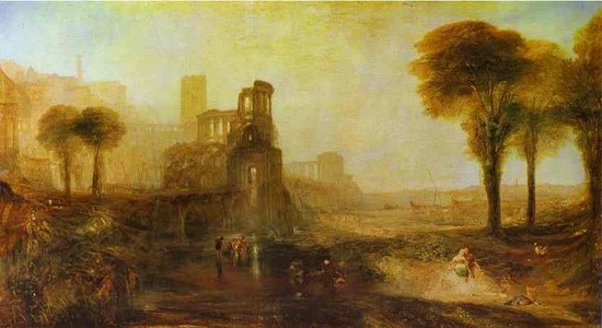 Palais et pont de Caligula - William Turner