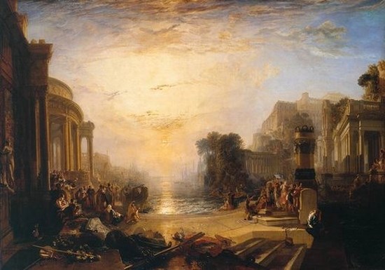 Le déclin de l'empire carthaginois - William Turner