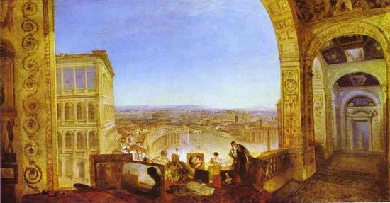 Rome, depuis le vatican - William Turner