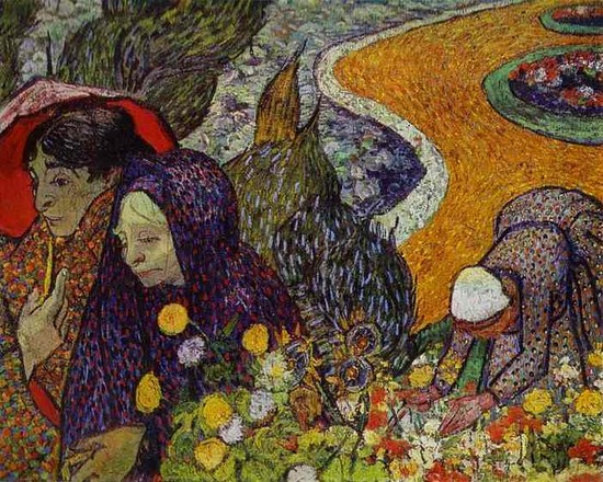 Dames à Arles - Vincent Van Gogh