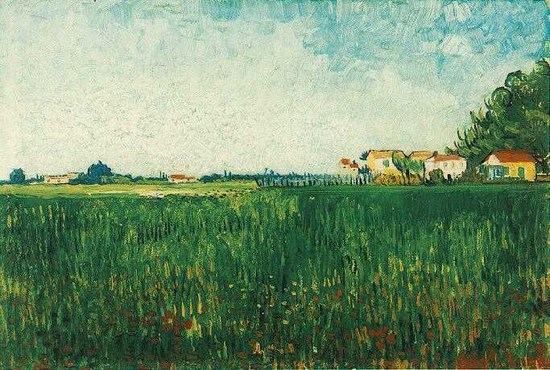 Fermes près d'Arles - Vincent Van Gogh