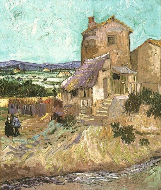 Le vieux moulin - Vincent Van Gogh