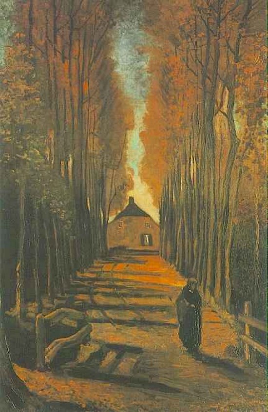 Avenue en Automne - Vincent Van Gogh