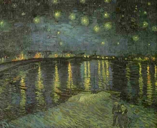 Nuit étoilée sur le Rhône - Vincent Van Gogh
